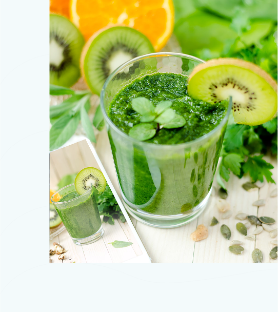 Green veggie smoothie